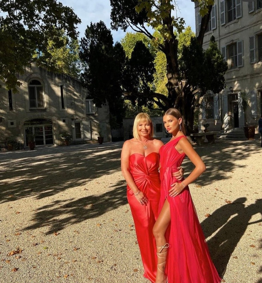 Custom Designed Red dress