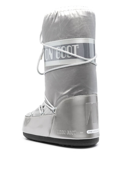 MoonBoot Icon Glance satin snow boots