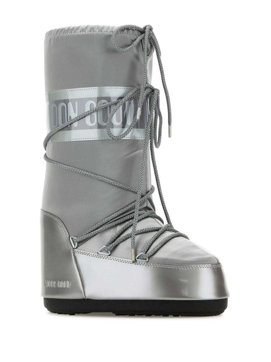 MoonBoot Icon Glance satin snow boots