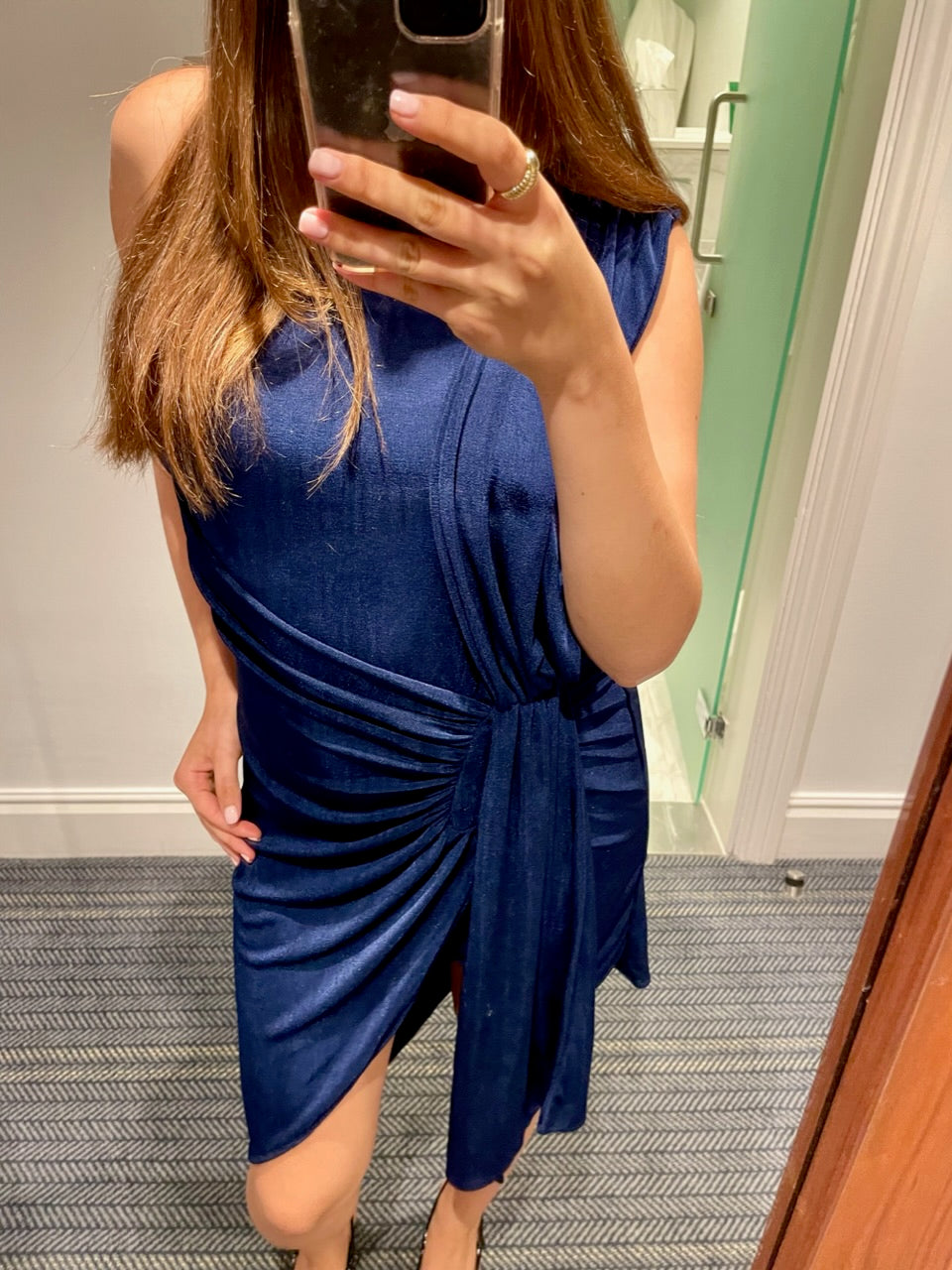 Brenda Blue mini dress