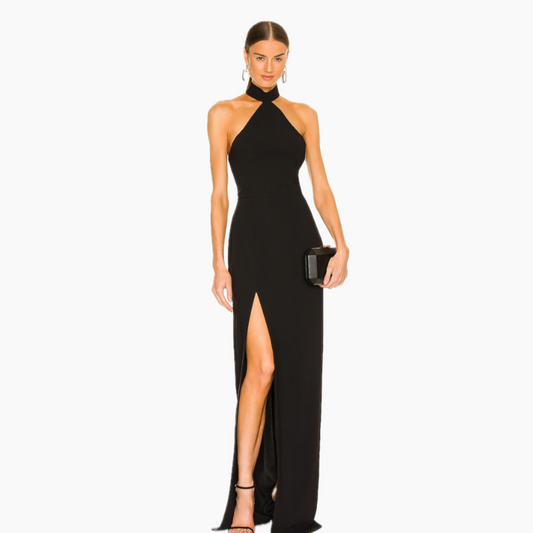 Amanda Uprichard Black maxi dress