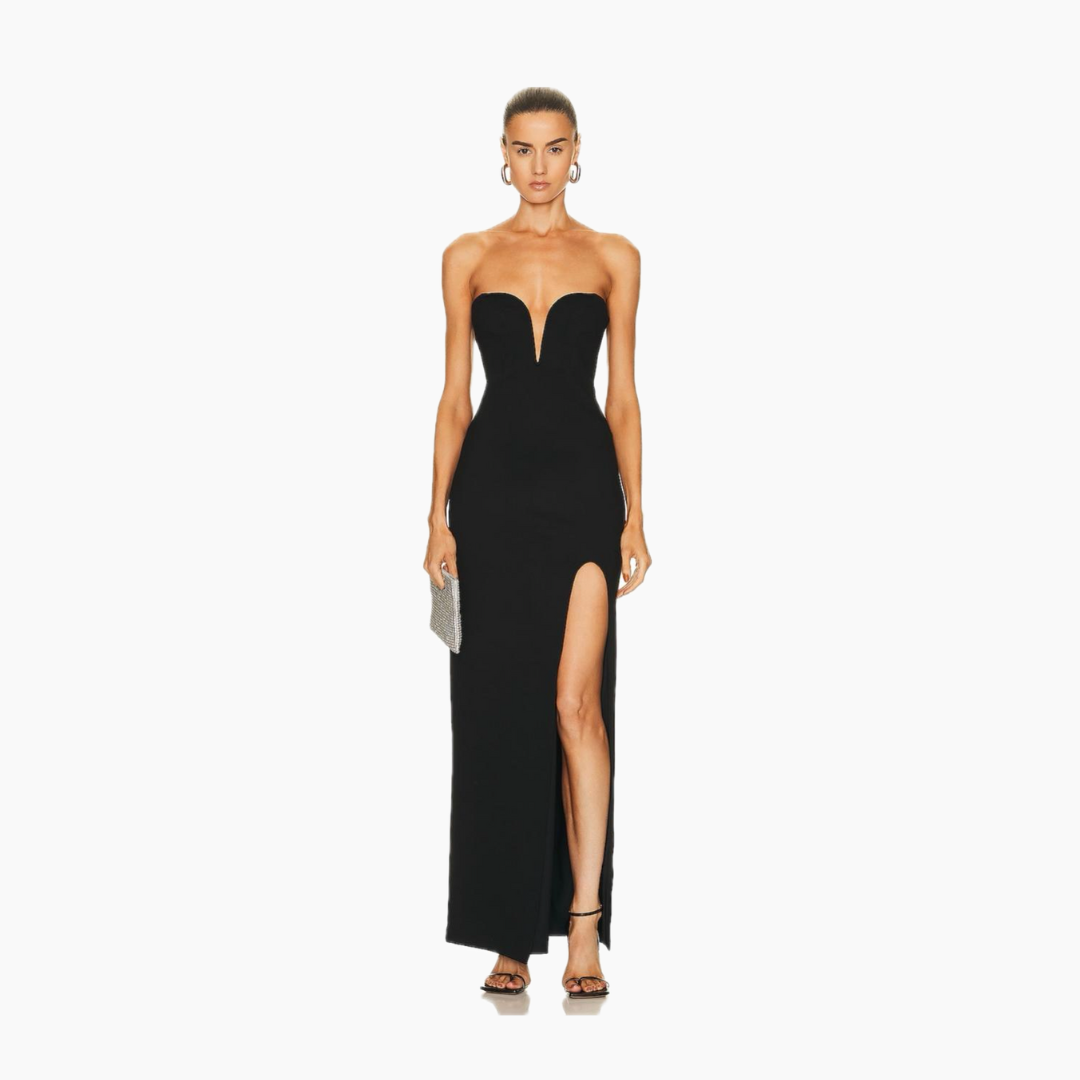 Nicholas Black strapless maxi dress