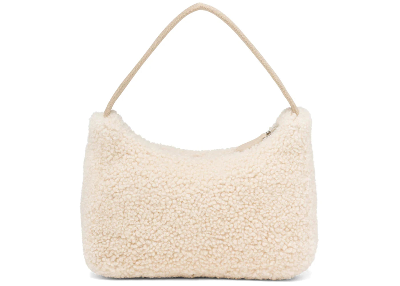 Prada fur White mini bag