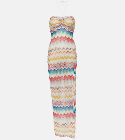 Missoni zig zag maxi dress