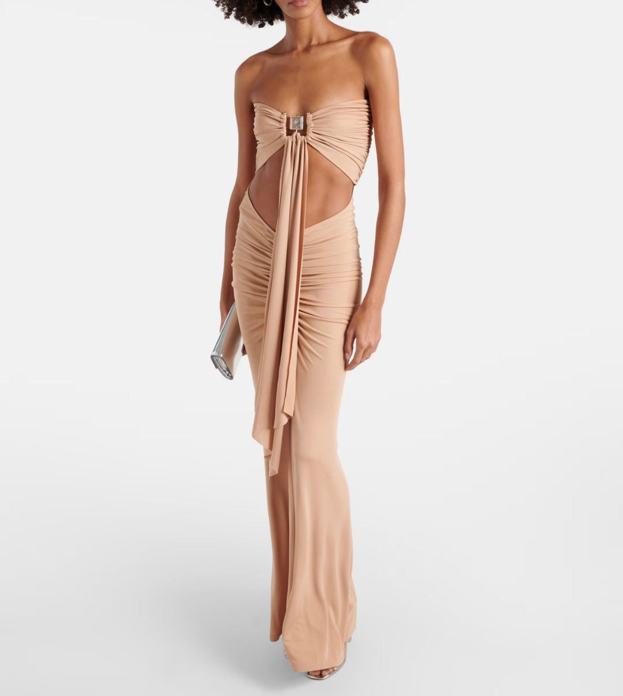 Christopher Esber Nude maxi dress