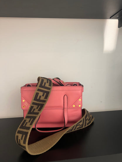 Fendi Flip Tote Leather Bag