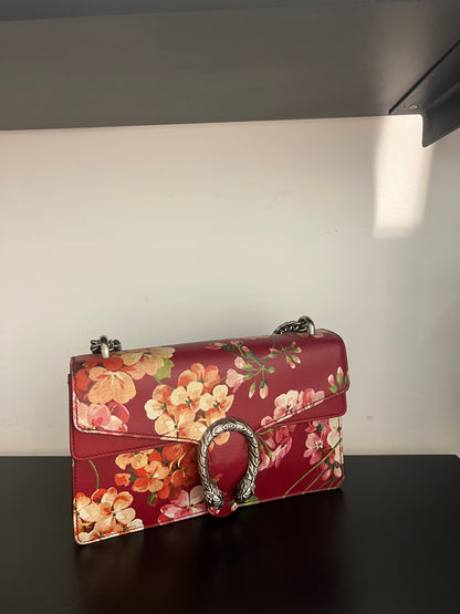 GUCCI BLOOMS PRINT MEDIUM SHOULDER BAG