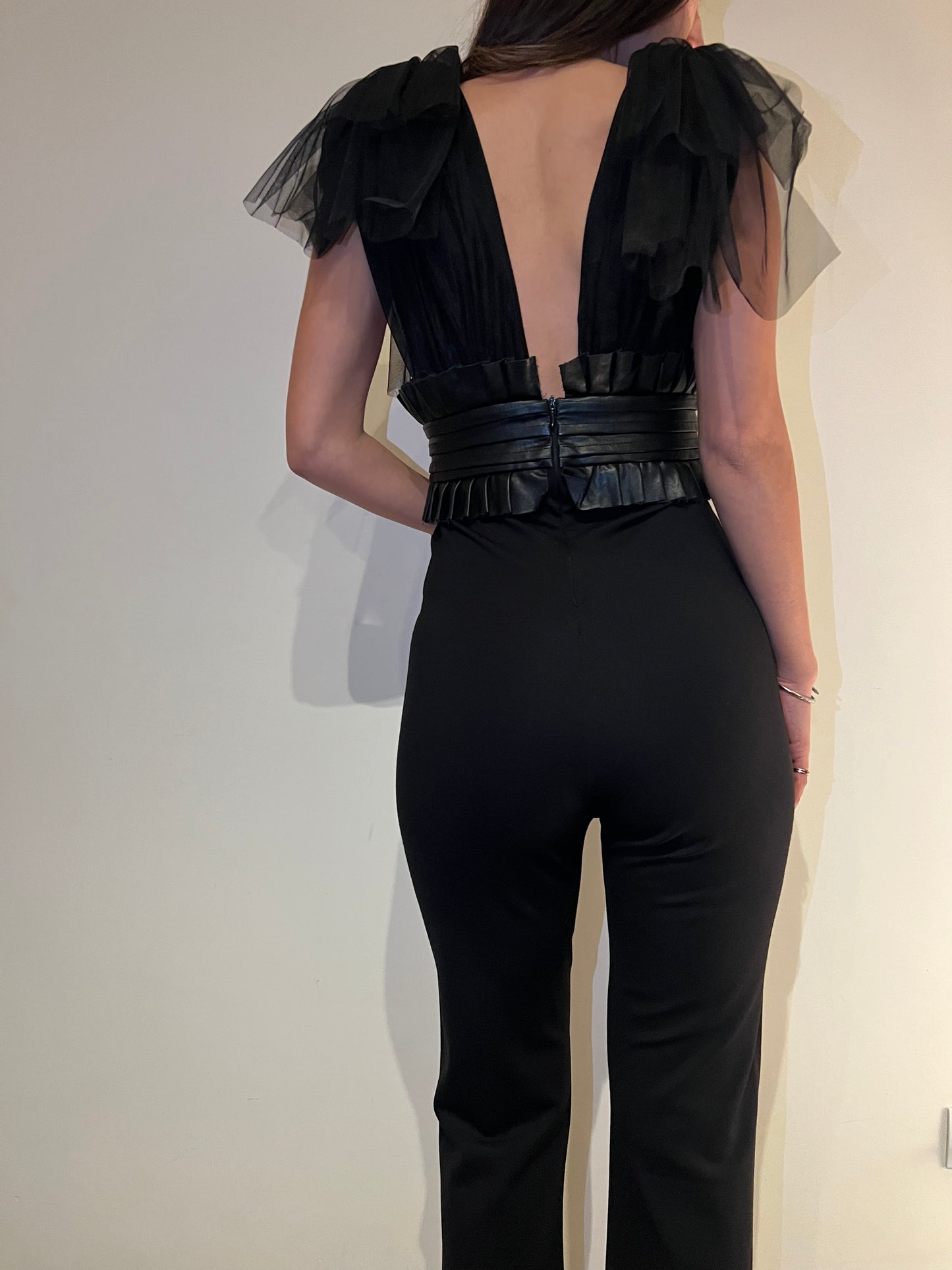 Custom Designed Black jumpsuit