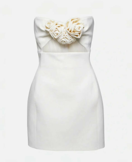 Old Money White mini dress