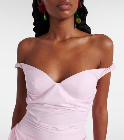 Magda Butrym Cotton minidress – RentHouse Magda Butrym Cotton minidress – RentHouse