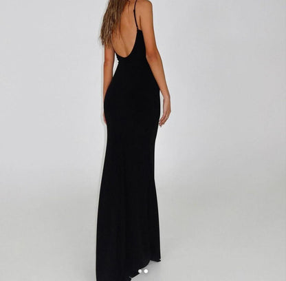 Luar Black maxi dress