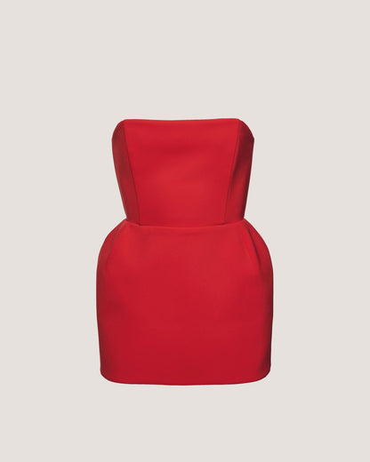 Magda Butrym Red Mini Dress