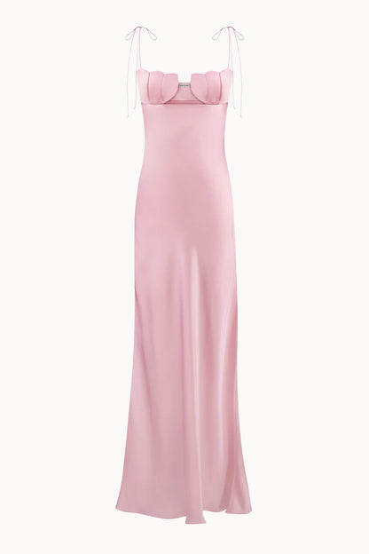 Anna October Tulip Pink Maxi dress