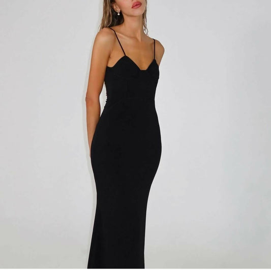 Luar Black maxi dress