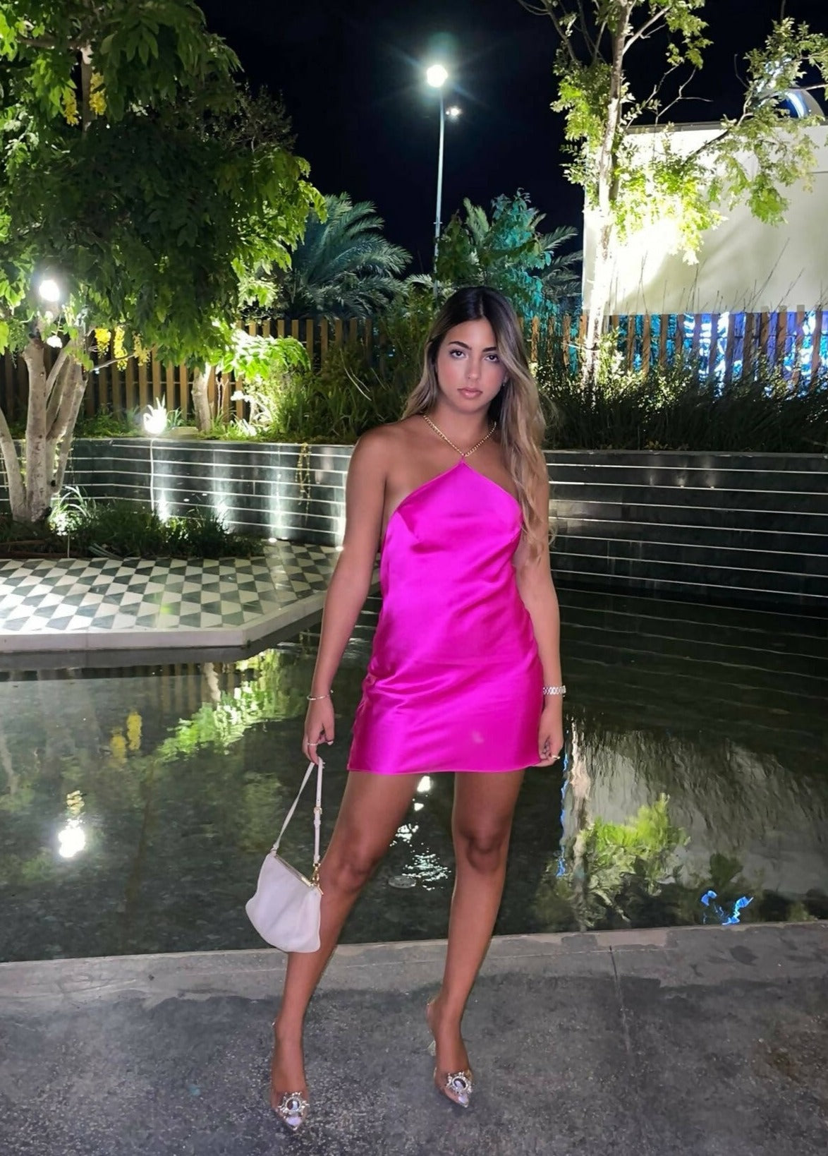 Amanda Uprichard Pink mini dress