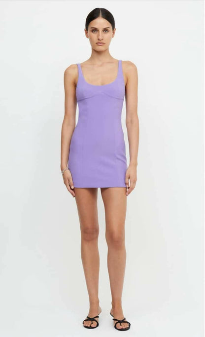 Bec & Bridge Purple mini dress